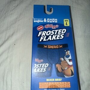 Swag Kellogg's Frosted Flakes "They're Gr-R-Reat!" Men's Boxer Brief - Large